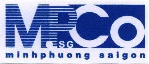 Mẫu nhãn hiệu MINH PHUONG SAIGON MPSGCO