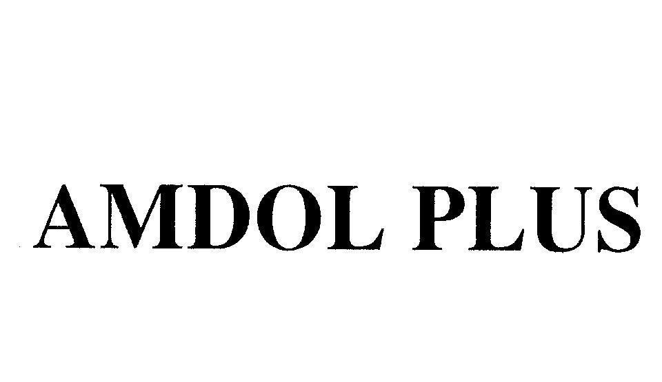 Mẫu nhãn hiệu AMDOL PLUS