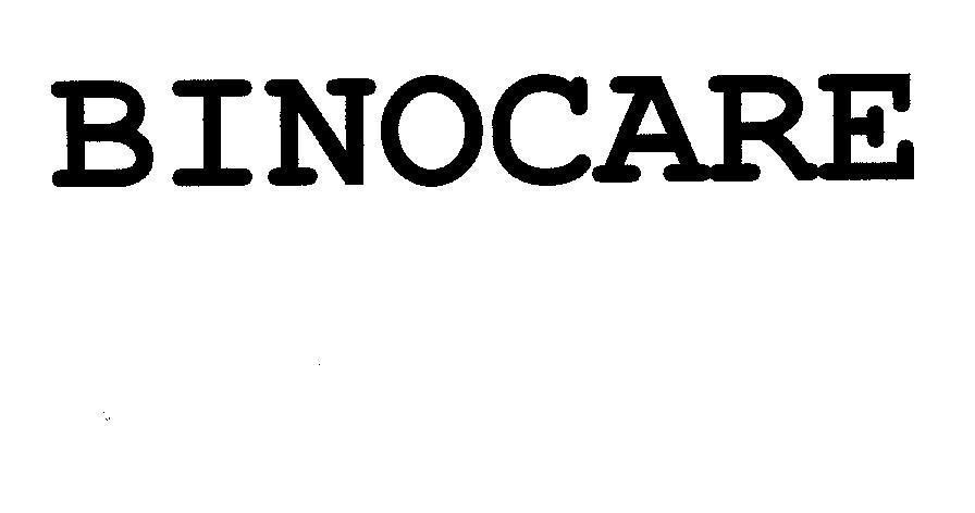 Mẫu nhãn hiệu BINOCARE