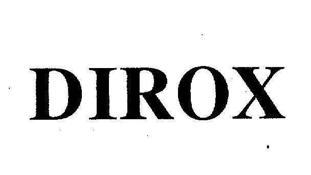 Mẫu nhãn hiệu DIROX