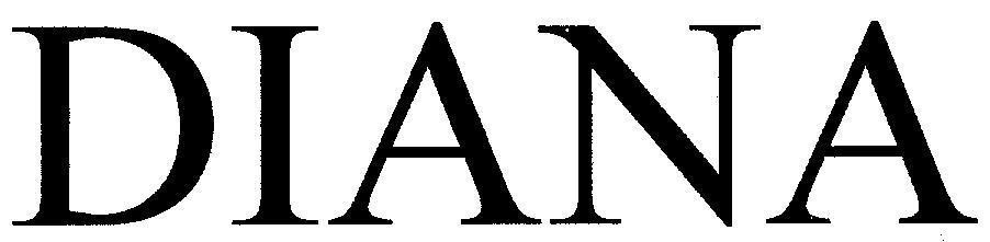 Mẫu nhãn hiệu DIANA