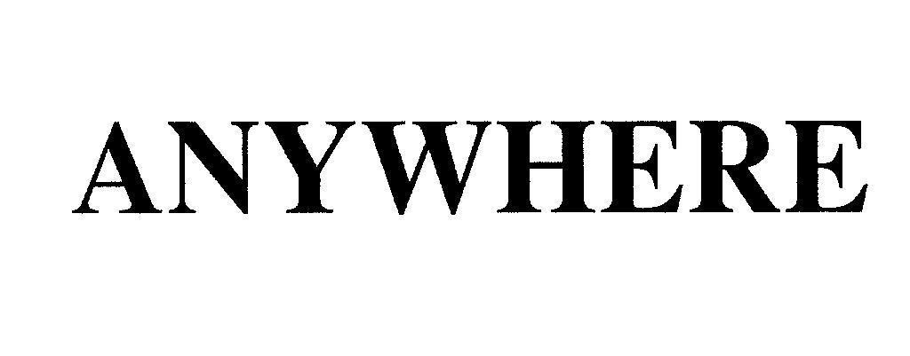 Mẫu nhãn hiệu ANYWHERE