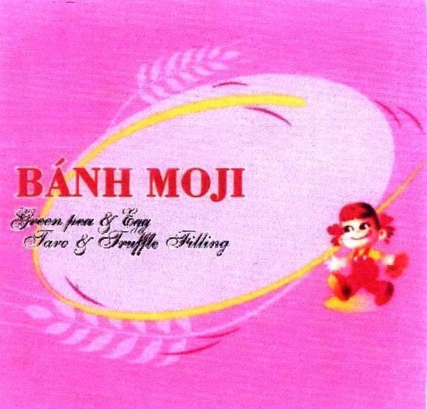 Mẫu nhãn hiệu MOJI BáNH MOJI