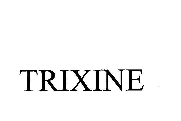 Mẫu nhãn hiệu TRIXINE