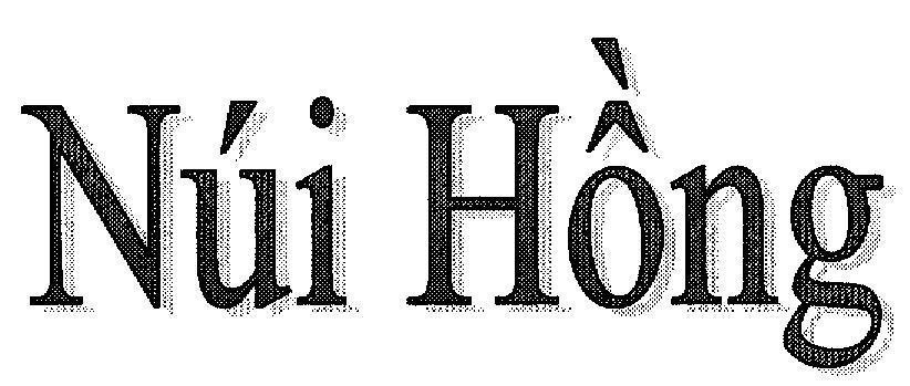 Mẫu nhãn hiệu NúI HồNG