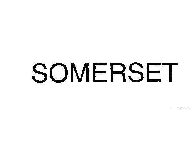 Mẫu nhãn hiệu SOMERSET