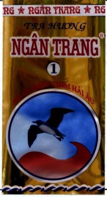 Mẫu nhãn hiệu Ngân Trang Chim Hải Âu Nhãn Hiệu Trà Hương