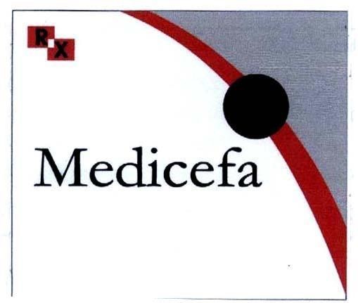 Mẫu nhãn hiệu MEDICEFA R X