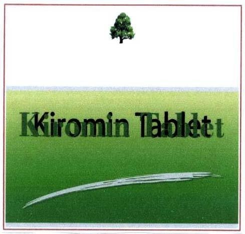 Mẫu nhãn hiệu KIROMIN TABLET