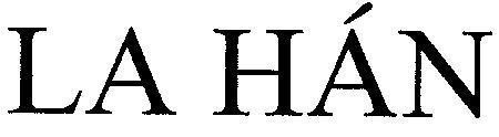 Mẫu nhãn hiệu LA HáN