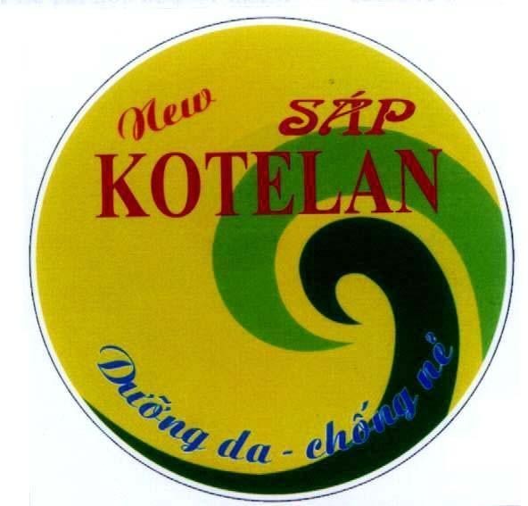 Mẫu nhãn hiệu KOTELAN NEW SAP Dưỡng Da - Chống Nẻ