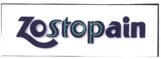 Mẫu nhãn hiệu ZOSTOPAIN