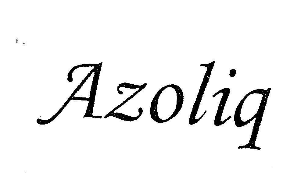 Mẫu nhãn hiệu AZOLIQ