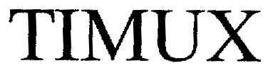Mẫu nhãn hiệu TIMUX