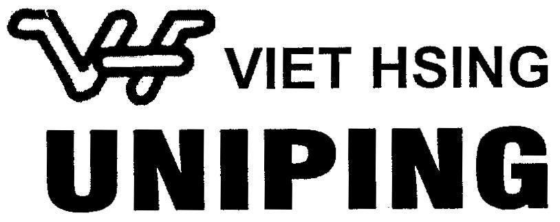 Mẫu nhãn hiệu VH VIET HSING UNIPING