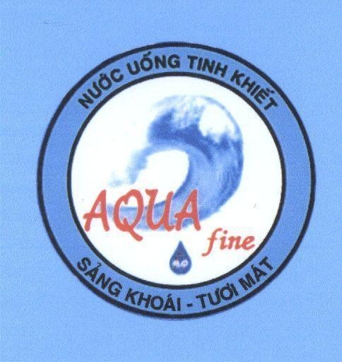Mẫu nhãn hiệu AQUA FINE