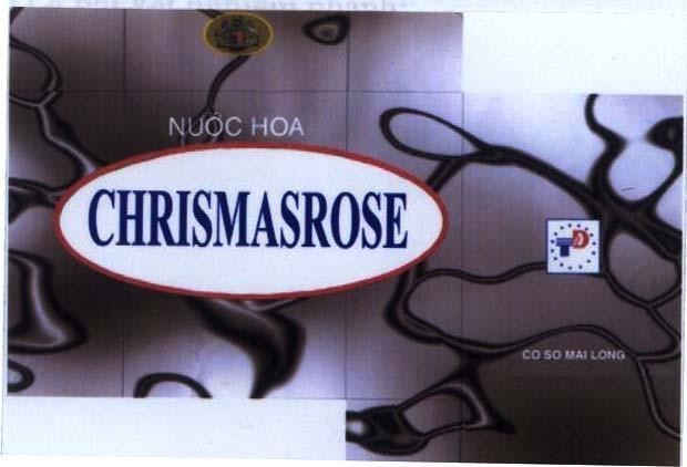 Mẫu nhãn hiệu NUOC HOA CHRISMASROSE TĐ CO SO MAI LONG