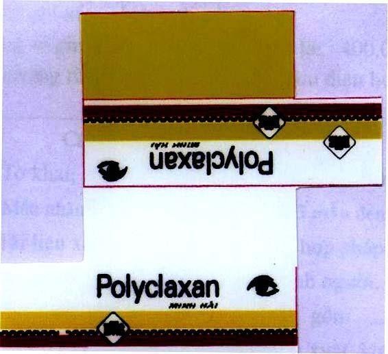 Mẫu nhãn hiệu POLYCLAXAN MINH HAI PMC