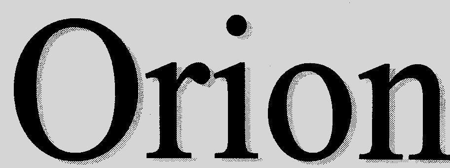 Mẫu nhãn hiệu ORION