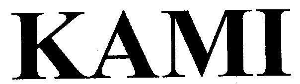 Mẫu nhãn hiệu KAMI
