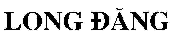 Mẫu nhãn hiệu LONG ĐĂNG