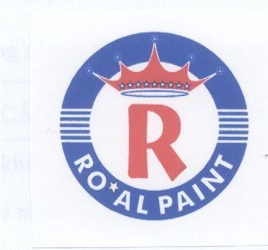 Mẫu nhãn hiệu R RO AL PAINT