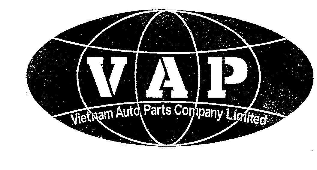 Mẫu nhãn hiệu VAP VIETNAM AUTO PARTS COMPANY LIMITED