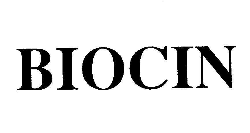 Mẫu nhãn hiệu BIOCIN