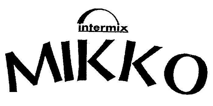 Mẫu nhãn hiệu INTERMIX MIKKO