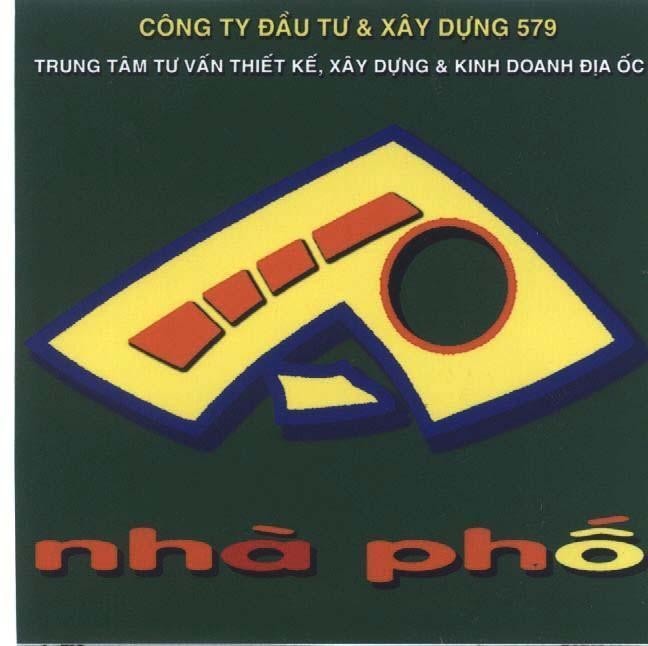 Mẫu nhãn hiệu CÔNG TY ĐầU TƯ & XÂY DựNG 579 NHà PHố