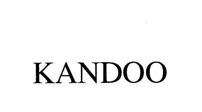 Mẫu nhãn hiệu KANDOO