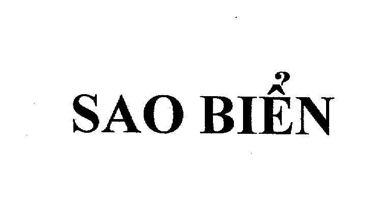 Mẫu nhãn hiệu SAO BIEN