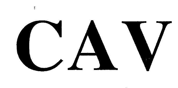 Mẫu nhãn hiệu CAV