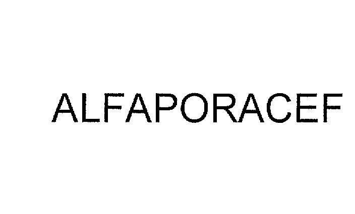 Mẫu nhãn hiệu ALFAPORACEF