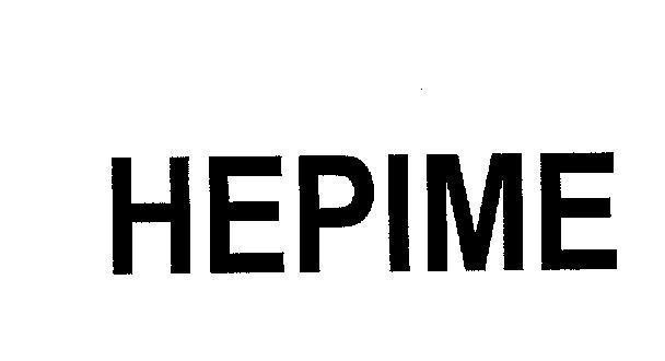 Mẫu nhãn hiệu HEPIME