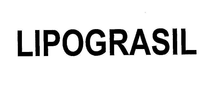 Mẫu nhãn hiệu LIPOGRASIL