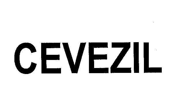 Mẫu nhãn hiệu CEVEZIL