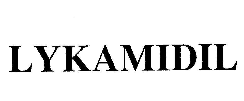 Mẫu nhãn hiệu LYKAMIDIL