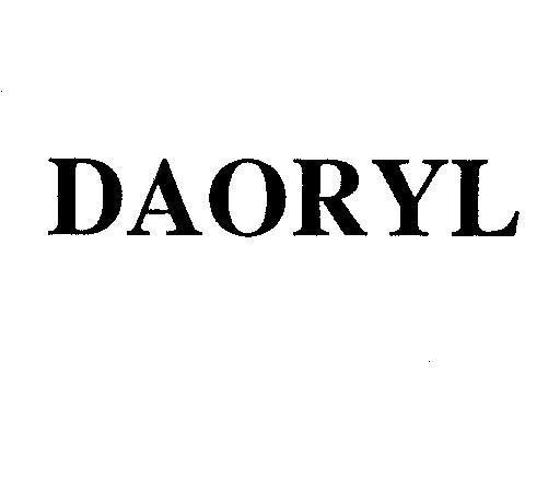 Mẫu nhãn hiệu DAORYL