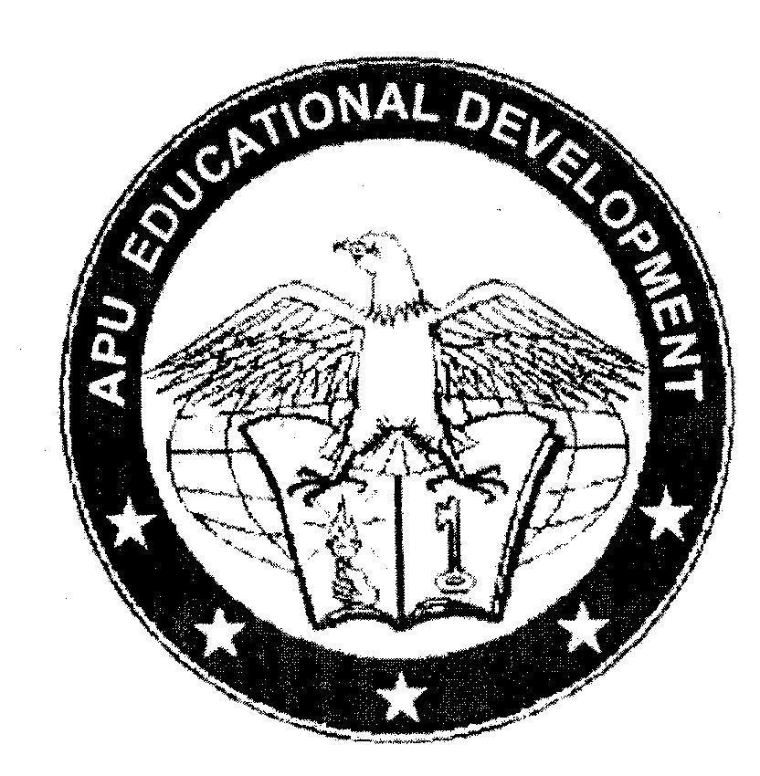 Mẫu nhãn hiệu APU EDUCATIONAL DEVELOPMENT