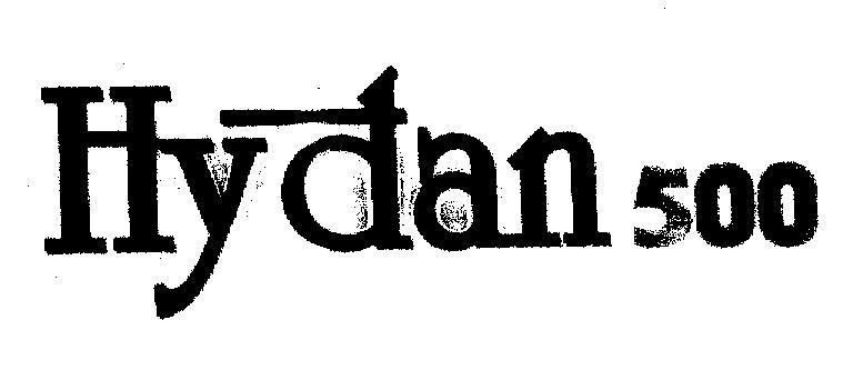 Mẫu nhãn hiệu HYDAN 500