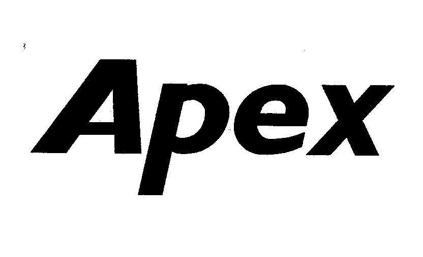 Mẫu nhãn hiệu APEX
