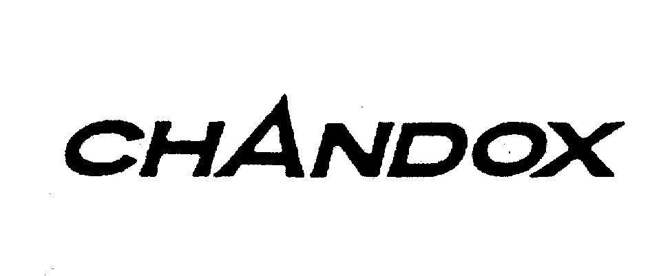 Mẫu nhãn hiệu CHANDOX