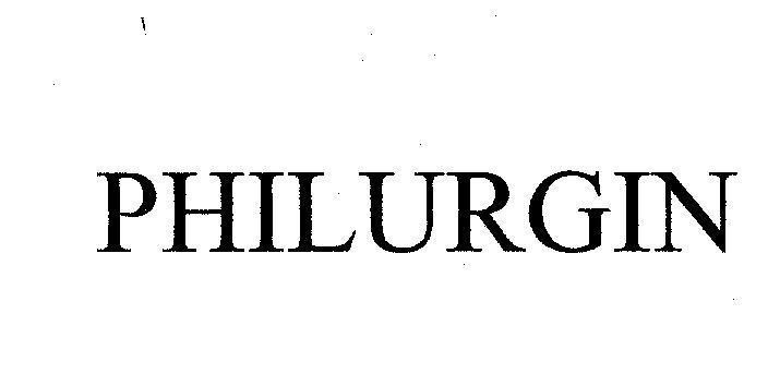 Mẫu nhãn hiệu PHILURGIN