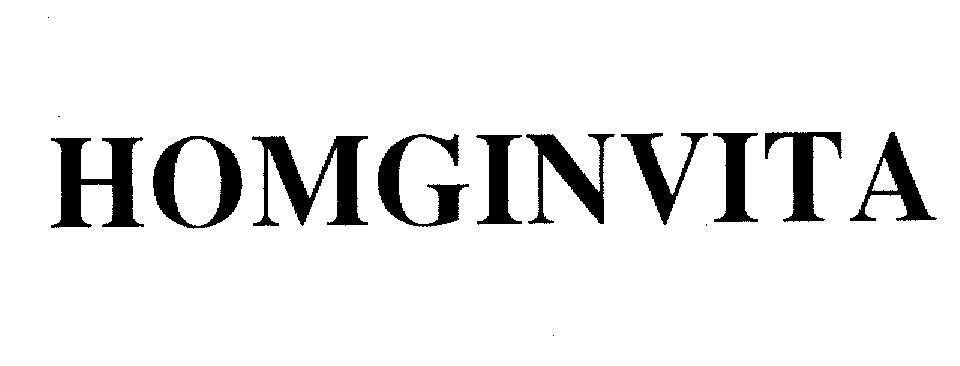 Mẫu nhãn hiệu HOMGINVITA