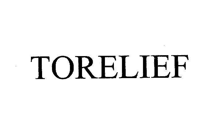 Mẫu nhãn hiệu TORELIEF