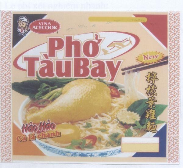 Mẫu nhãn hiệu VINA ACECOOK PHO TAU BAY HAO HAO GA LA CHANH