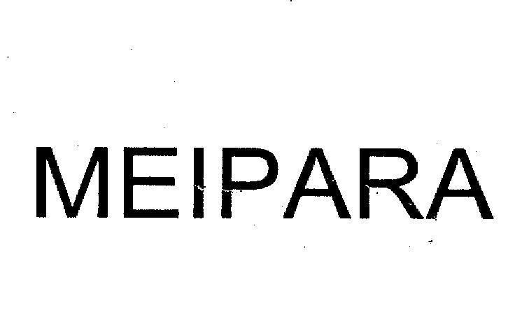 Mẫu nhãn hiệu MEIPARA