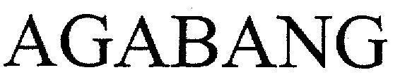 Mẫu nhãn hiệu AGABANG