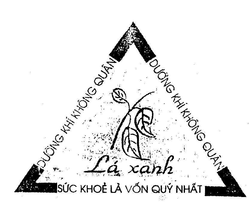 Mẫu nhãn hiệu DƯỡNG KHí KHÔNG QUÂN Lá XANH SứC KHOẻ Là VốN QUý NHấT